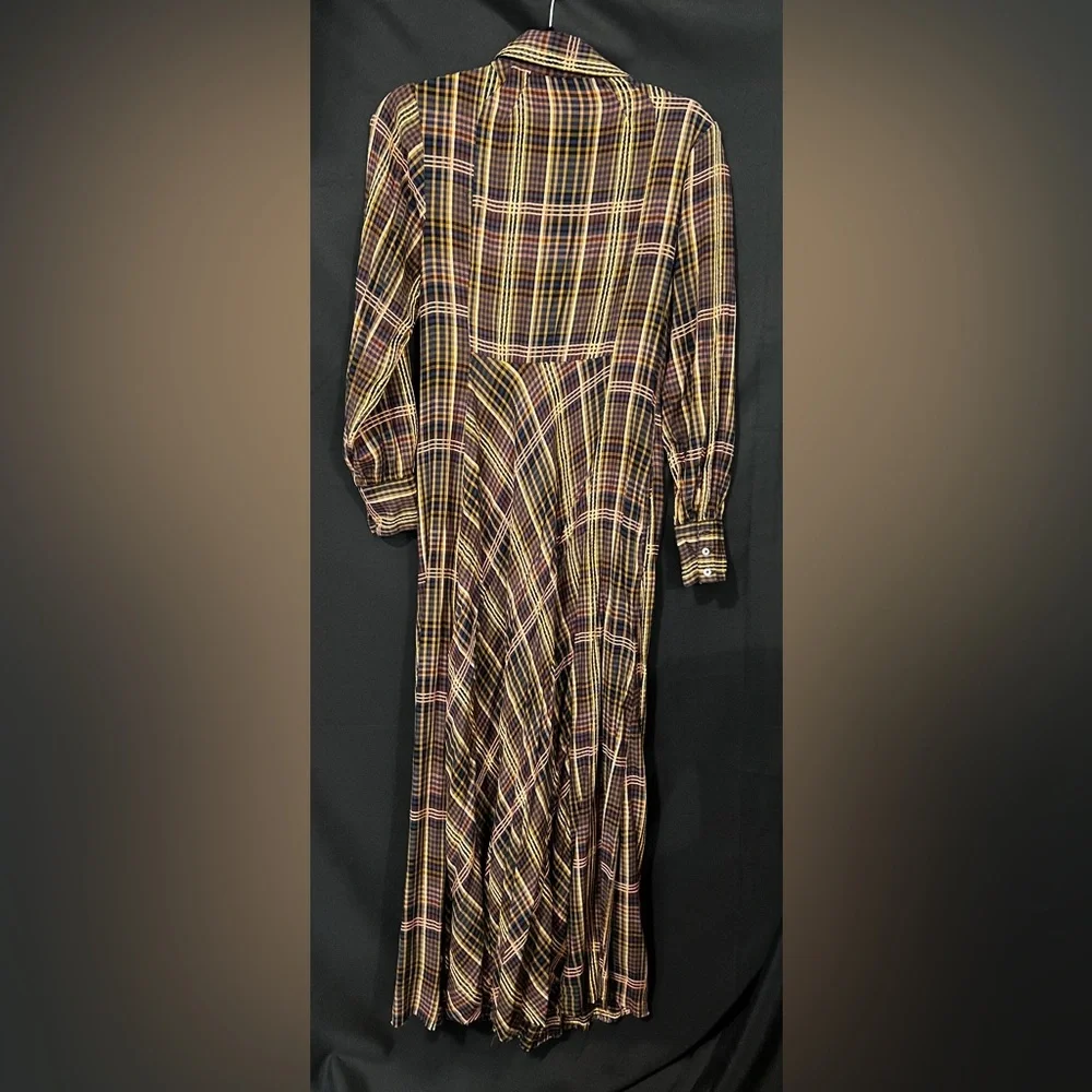 Free People Sadie Plaid Maxi Dress - Picture 5 of 6